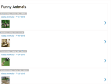 Tablet Screenshot of funny-animals.phoolish.com