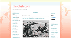 Desktop Screenshot of funny.phoolish.com